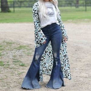 Turquoise Haven Bell bottoms